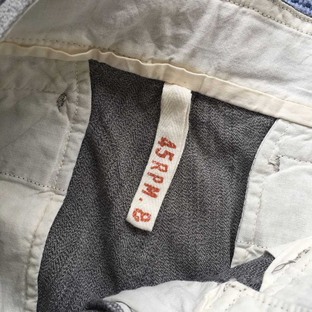 45rpm × Indigo 45rpm cotton pants - image 3