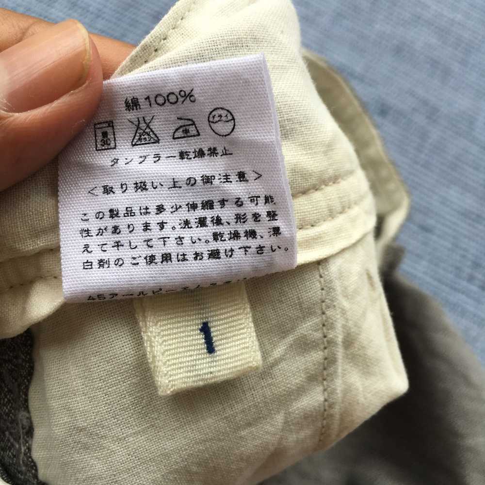 45rpm × Indigo 45rpm cotton pants - image 5
