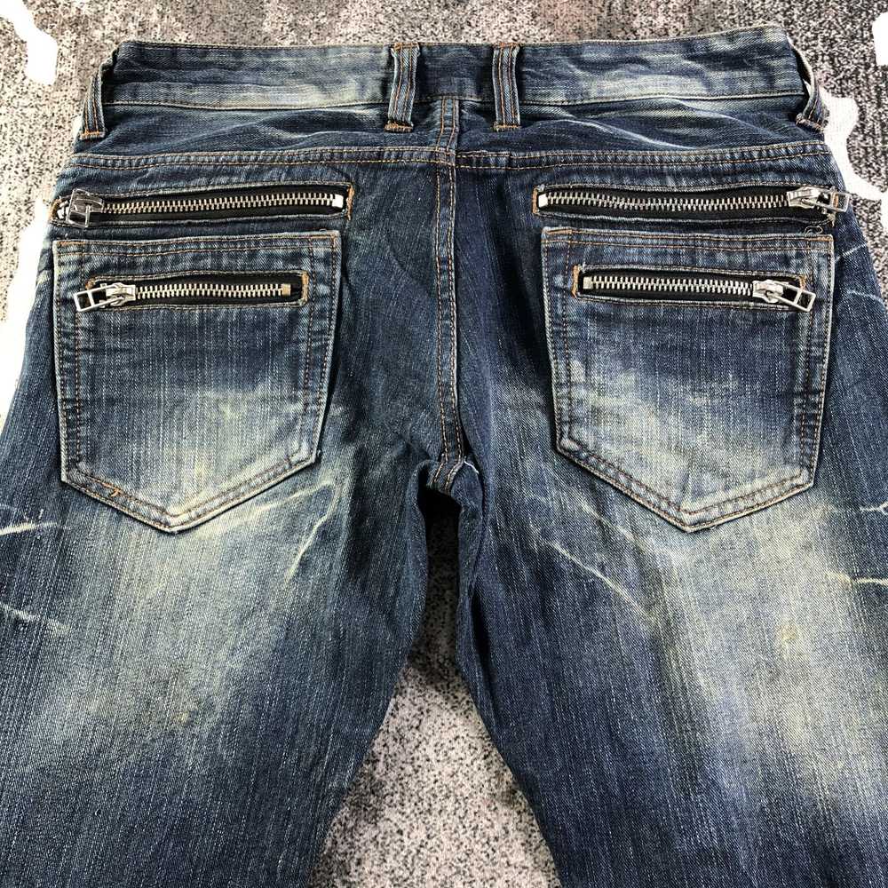 Japanese Brand × Vintage Root Three Jeans Faded B… - image 5