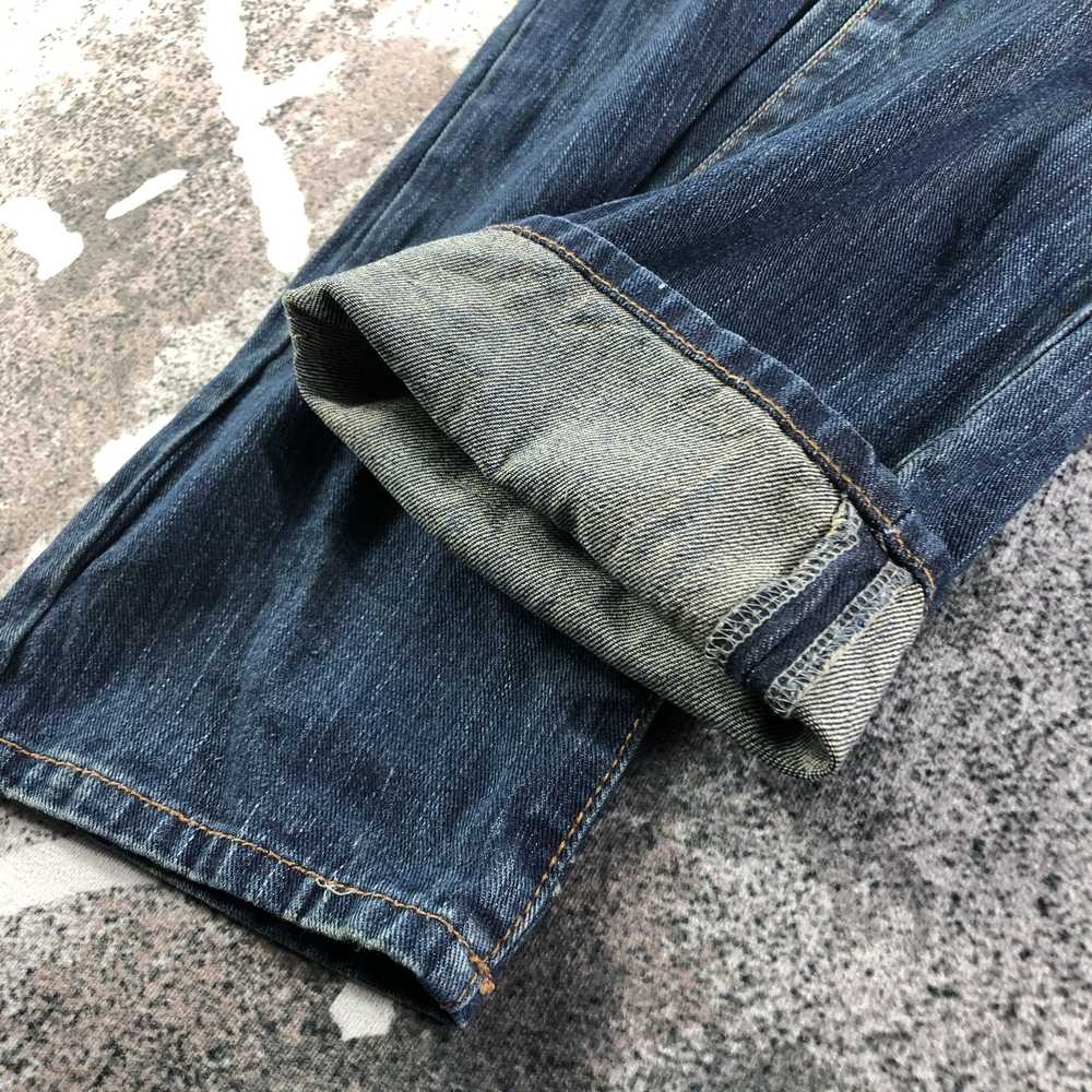 Japanese Brand × Vintage Root Three Jeans Faded B… - image 6