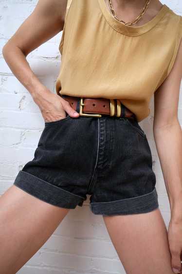Vintage Calvin Klein Denim Shorts - Charbon