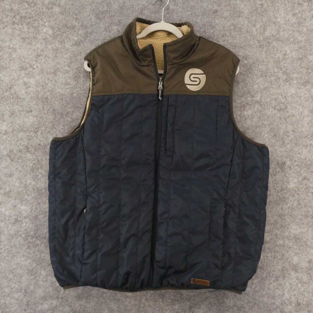 Free Country Free Country Vest Mens Extra Large R… - image 1