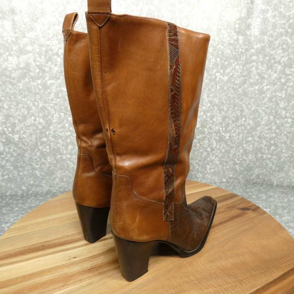 Vintage Antonio Melani Boots Womens 7M Cassidy Br… - image 3