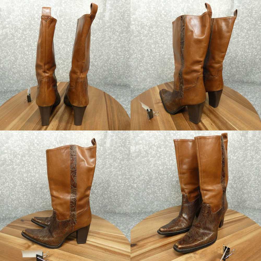 Vintage Antonio Melani Boots Womens 7M Cassidy Br… - image 4