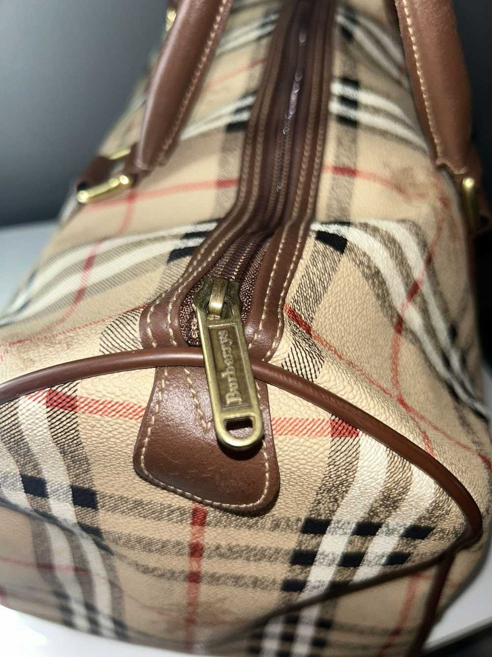 Burberry Burberry Haymarket Check Vintage Boston … - image 6