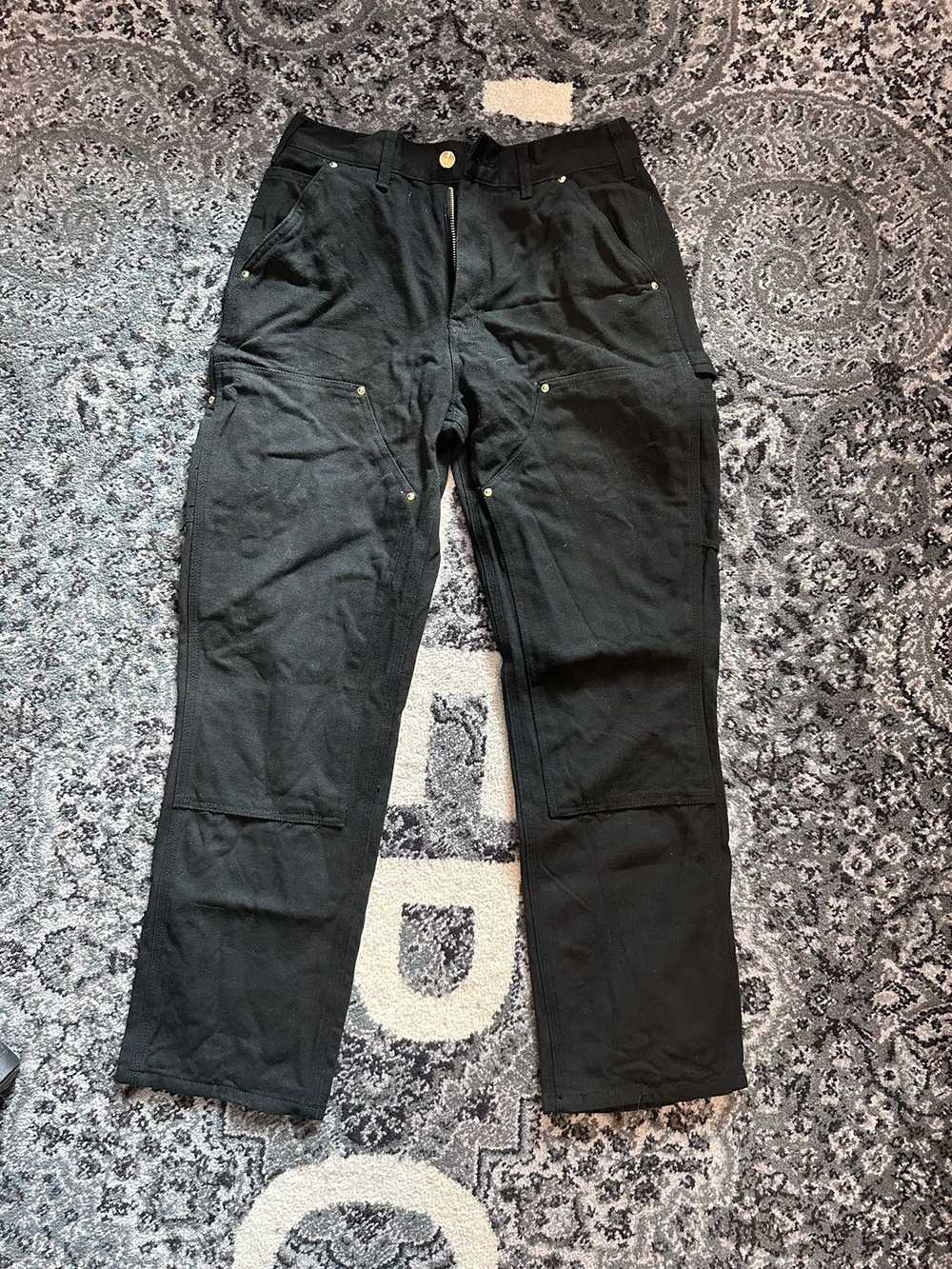 Carhartt × Vintage black double knees carhartt - image 1