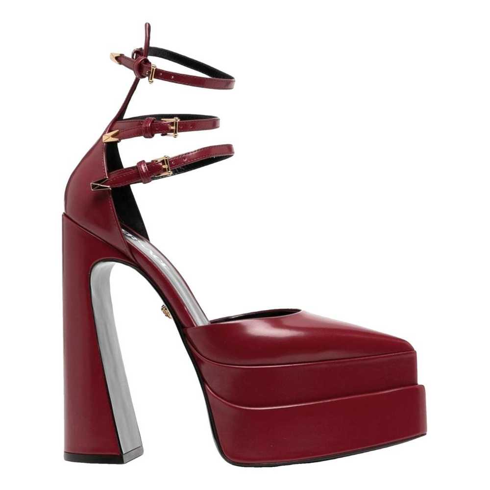 Versace Medusa Aevitas leather heels - image 1