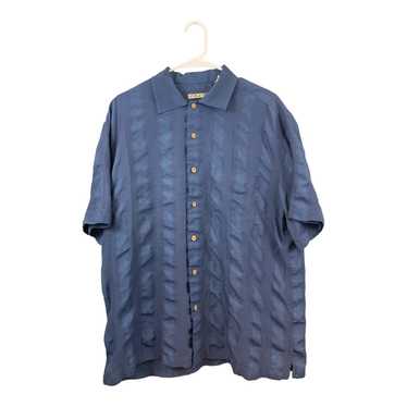 Batik Bay Batik Bay Shirt Mens Large Blue Button U