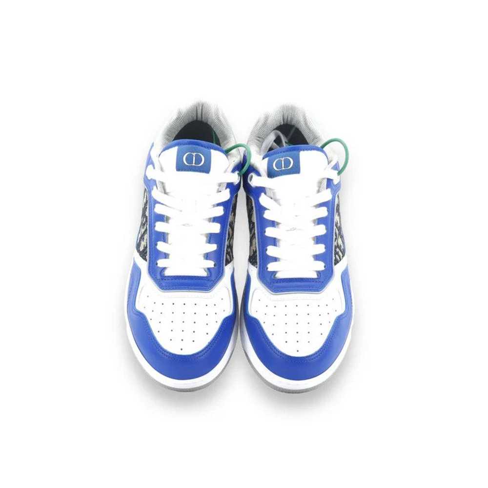 Dior o1w1db10624 B27 Low-Top Sneakers in Blue/Whi… - image 4