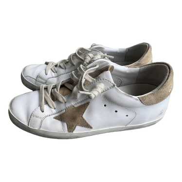 Golden Goose Superstar leather trainers