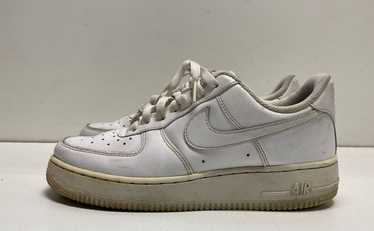 Nike Air Force 1 Leather Low Sneakers White 8 - image 1