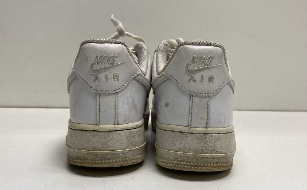 Nike Air Force 1 Leather Low Sneakers White 8 - image 4