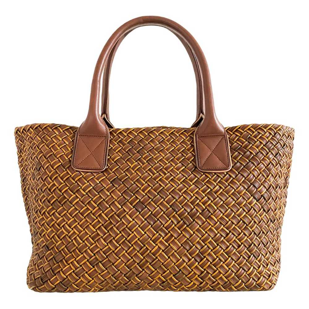 Bottega Veneta Cabat leather handbag - image 1