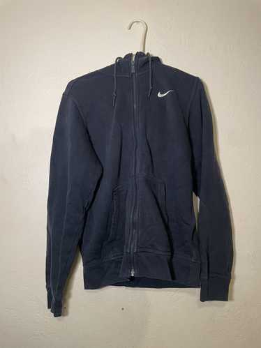 Nike × Streetwear Navy Blue Nike Hoodie