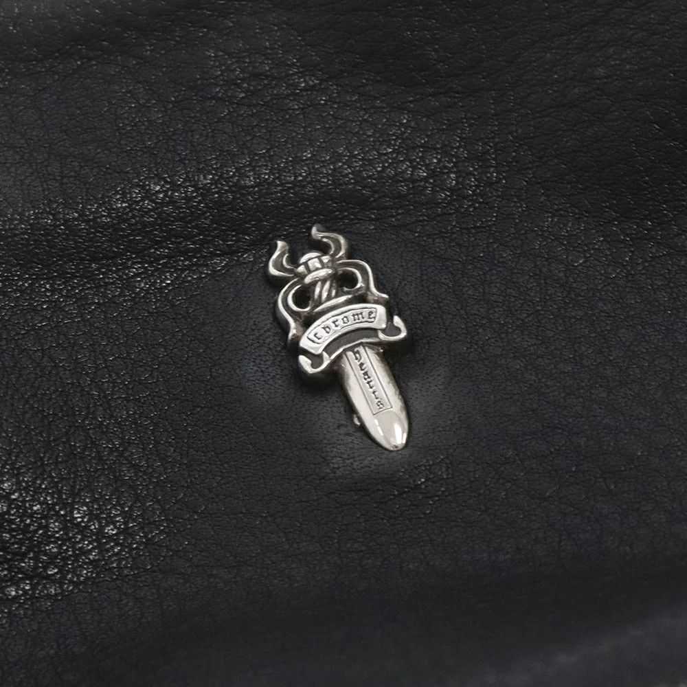 Chrome Hearts Chrome Hearts Leather Dagger Pendan… - image 3