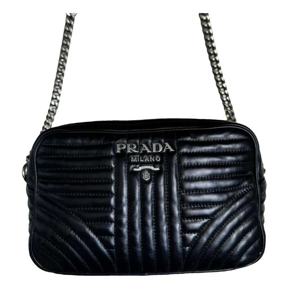 Prada Diagramme leather crossbody bag - image 1