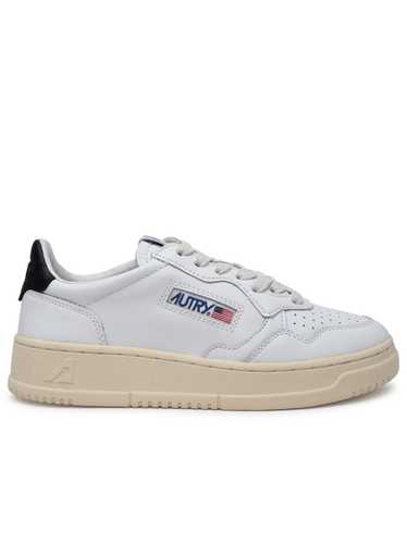 Autry Autry White Leather Medalist Sneakers