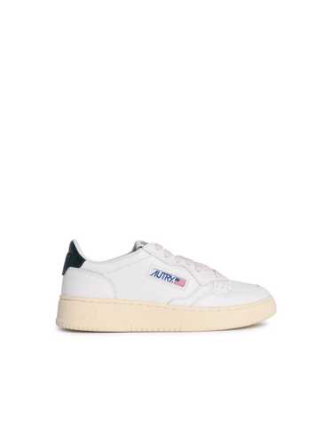 Autry Autry 'medalist Low' White Leather Sneakers