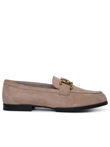 Tod's Tod's Beige Suede Loafers