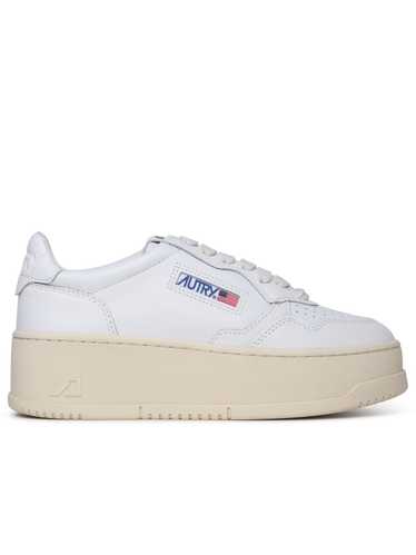 Autry Autry White Leather Sneakers