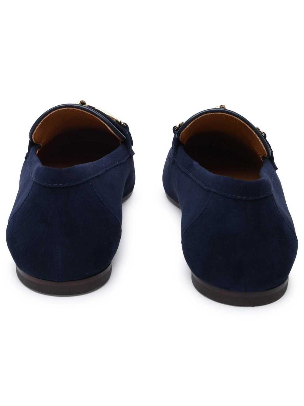 Tod's Tod's Blue Suede Loafers - image 4