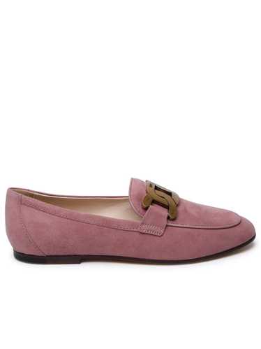 Tod's Tod's Pink Suede Loafers