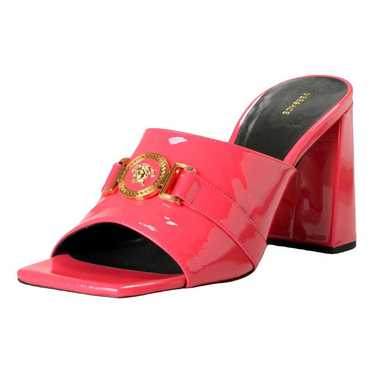 Versace Patent leather mules