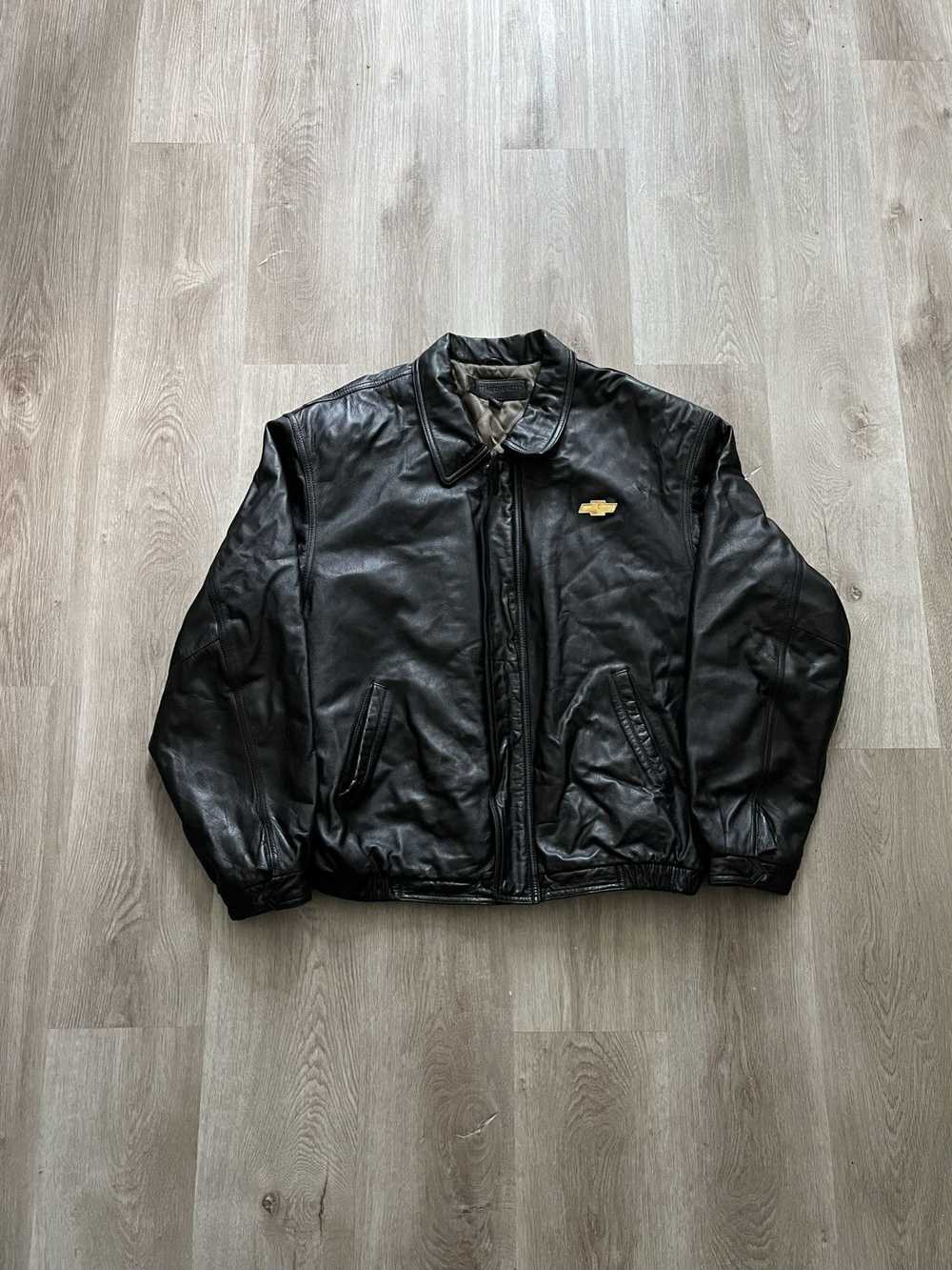 Chevy × Streetwear × Vintage Vintage Chevy Leathe… - image 1