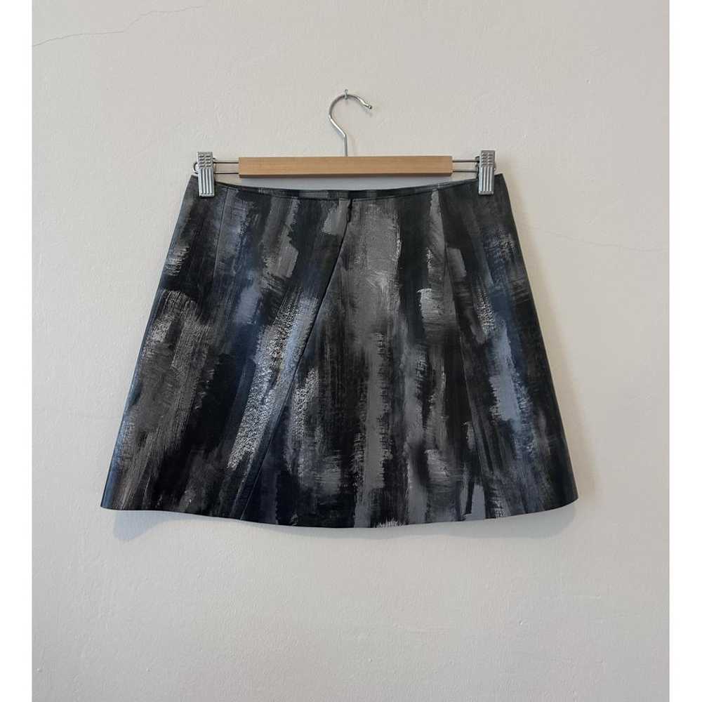 Acne Studios Leather mini skirt - image 2