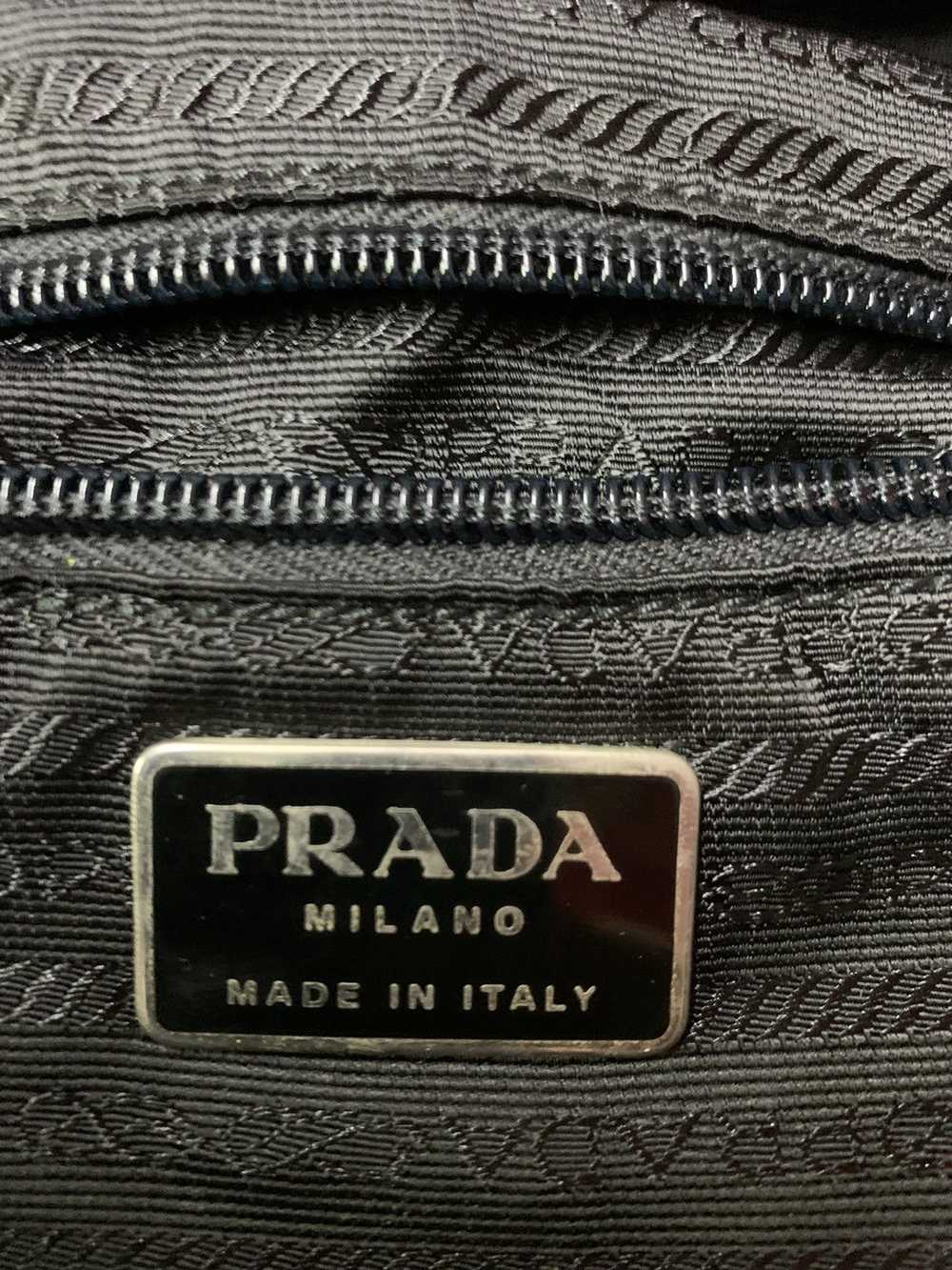 Prada Prada black re-nylon backpack with pouch (b… - image 12