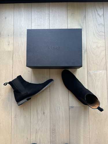 Oro Los Angeles ORO Chelsea Classic Black Boots