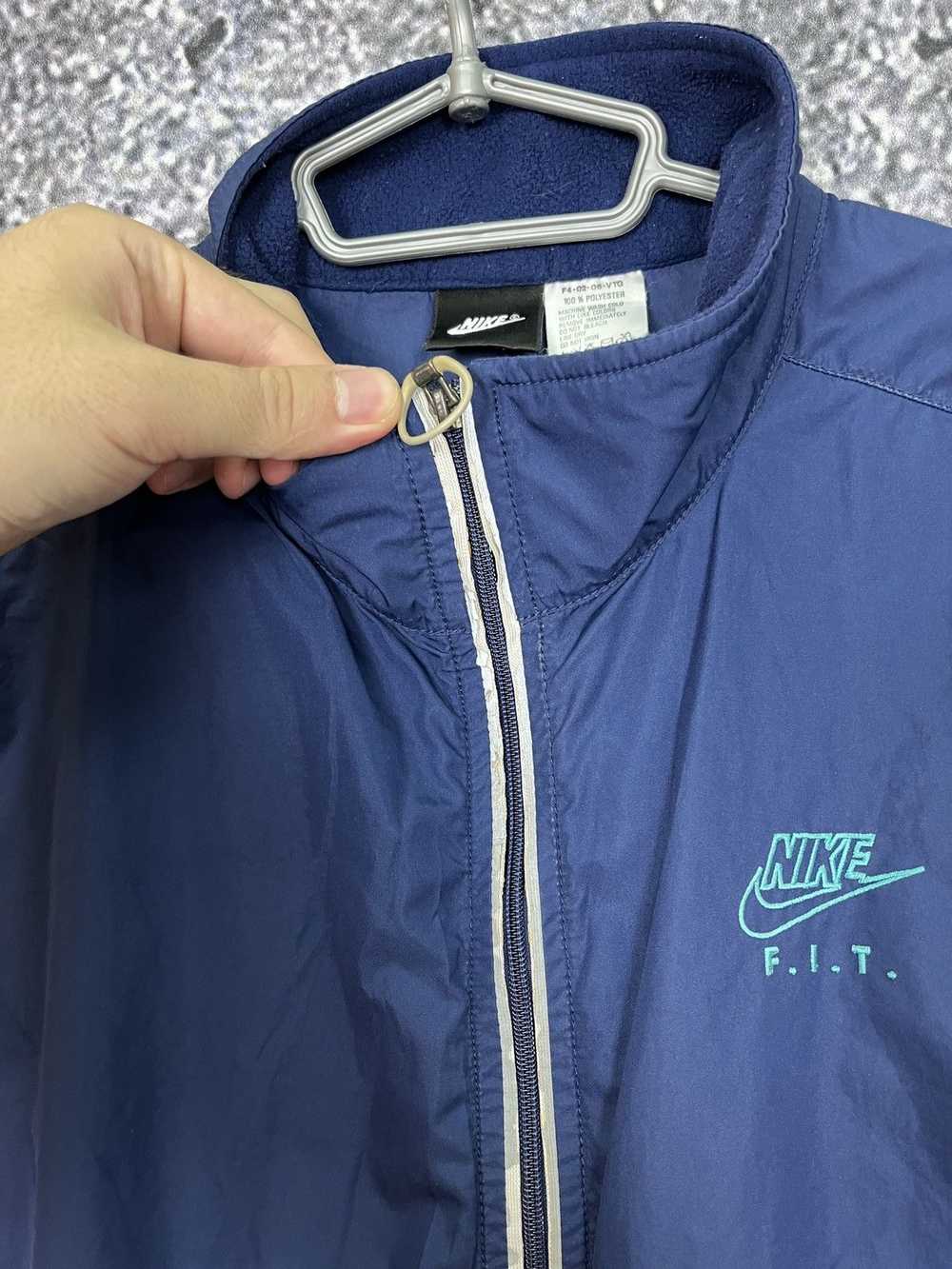 Nike × Sportswear × Vintage Nike FIT Full Zip Ves… - image 12