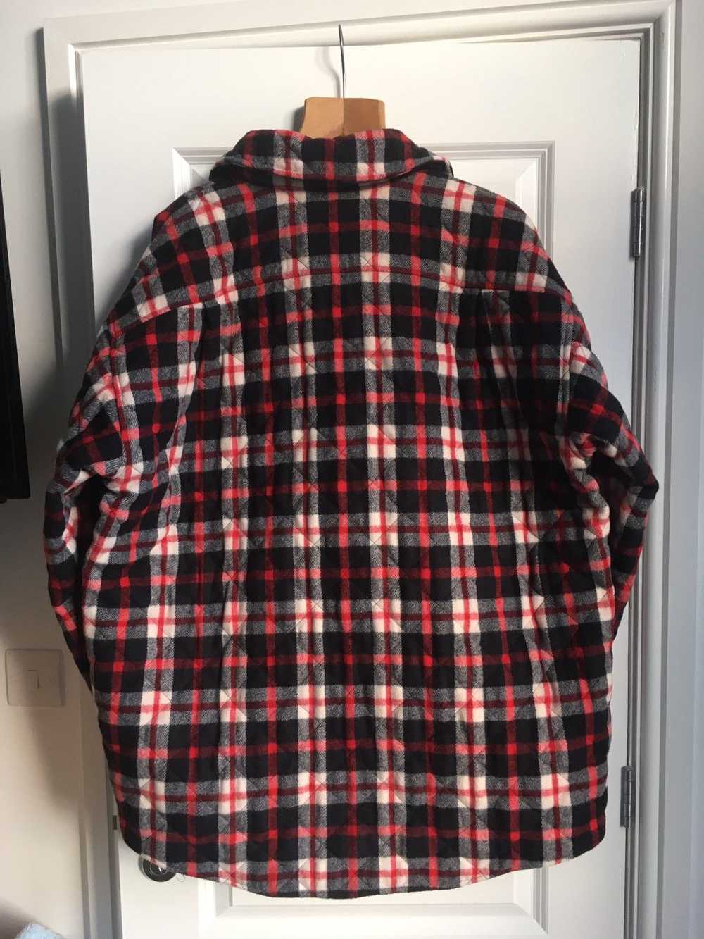 Balenciaga Balenciaga Huge Padded Plaid Flannel C… - image 2