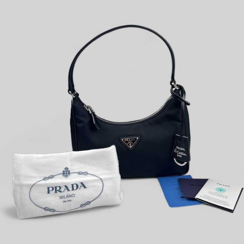 Prada Re-Edition 2005 Zip cloth handbag - image 3