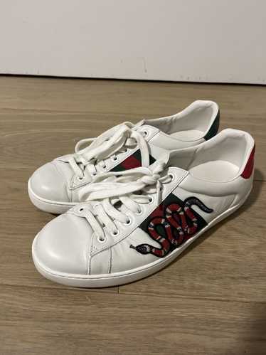 Gucci Gucci Ace Embroidered ‘Snake’ Sneaker - image 1