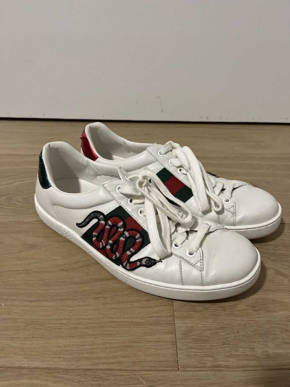 Gucci Gucci Ace Embroidered ‘Snake’ Sneaker - image 2