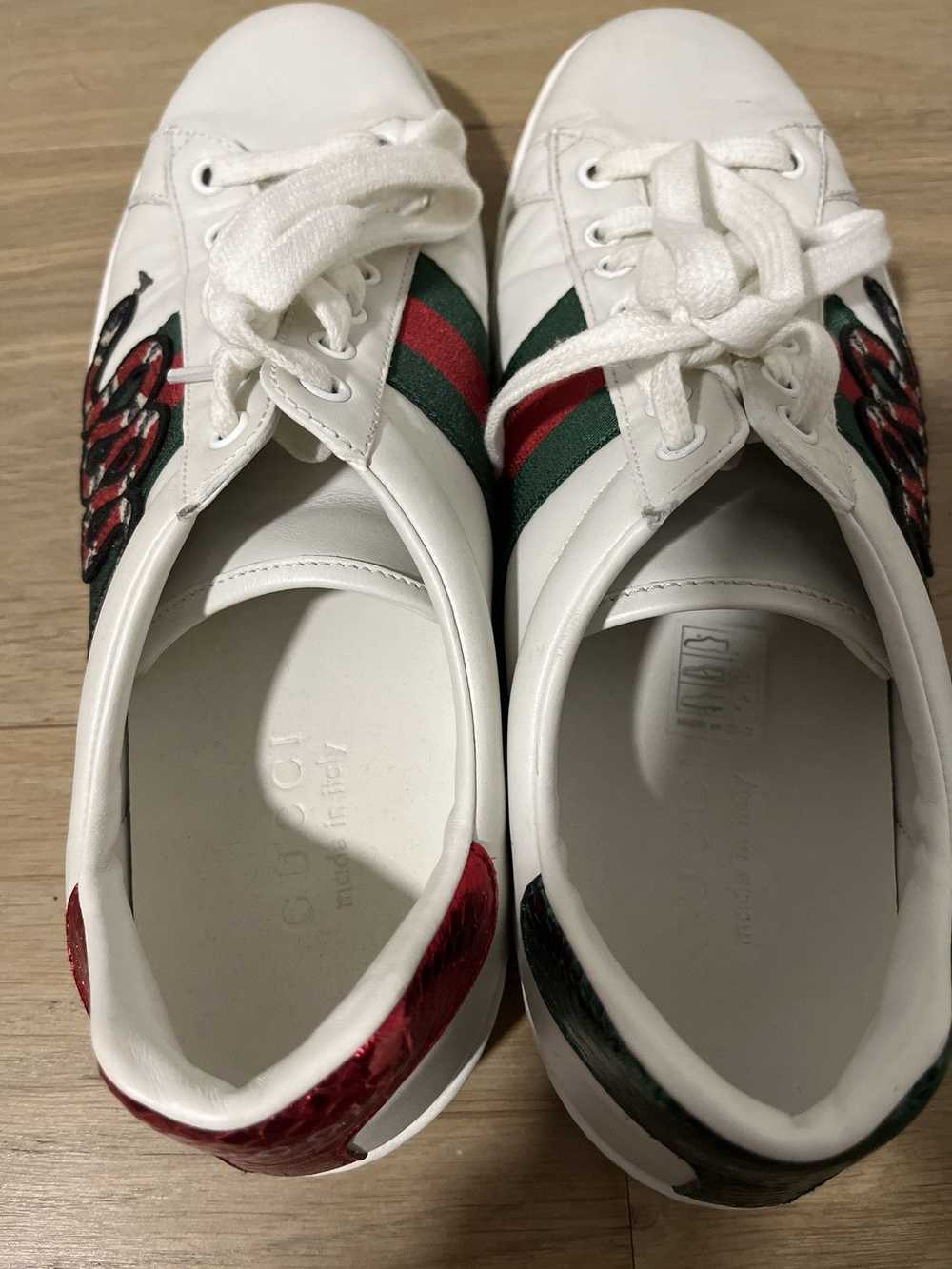 Gucci Gucci Ace Embroidered ‘Snake’ Sneaker - image 6