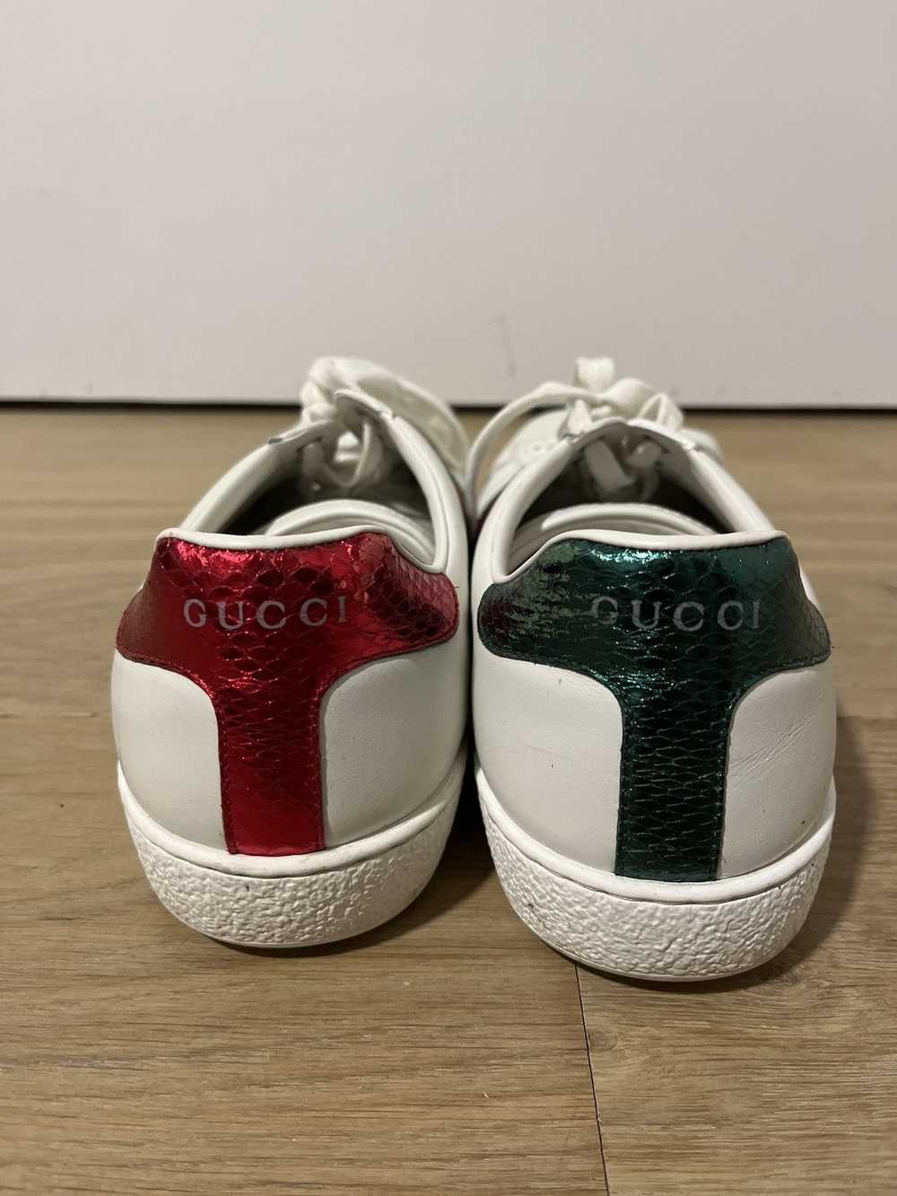 Gucci Gucci Ace Embroidered ‘Snake’ Sneaker - image 7