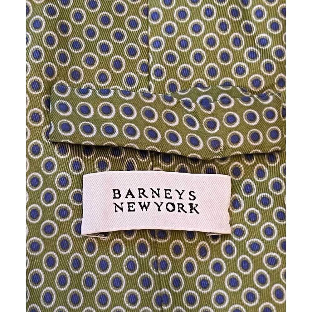 Barneys New York Barneys New York Green Blue Hand… - image 8