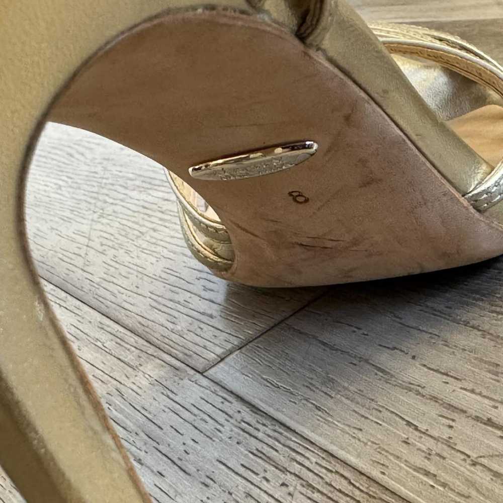Badgley Mischka Leather heels - image 3