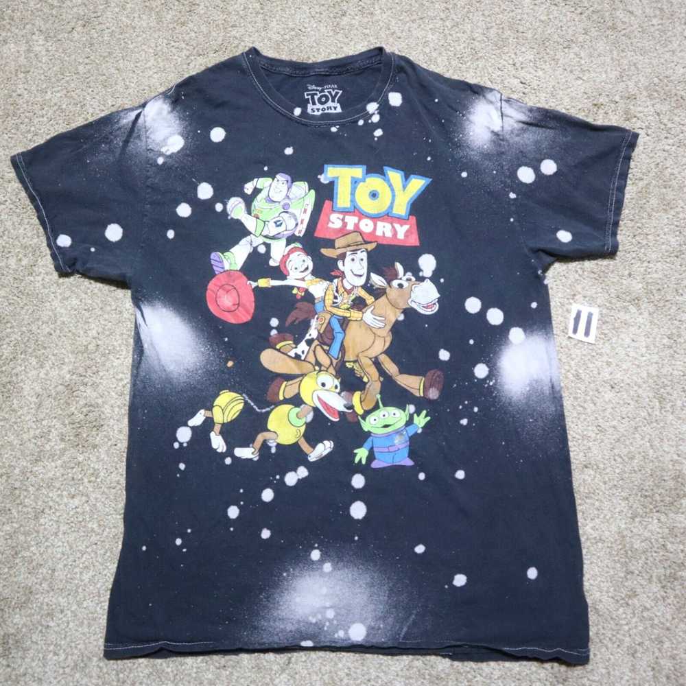 Disney Disney Toy Story Black Graphic Tee T-Shirt… - image 2