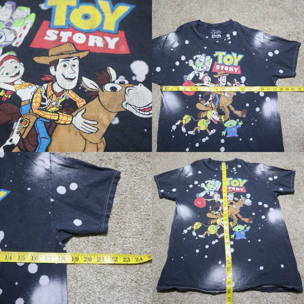 Disney Disney Toy Story Black Graphic Tee T-Shirt… - image 4