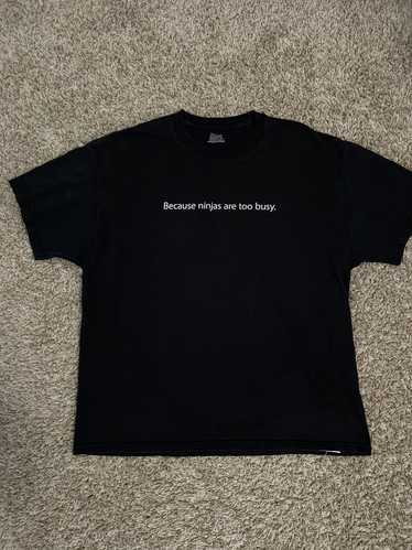 Vintage “Because ninjas are too busy” T-shirt