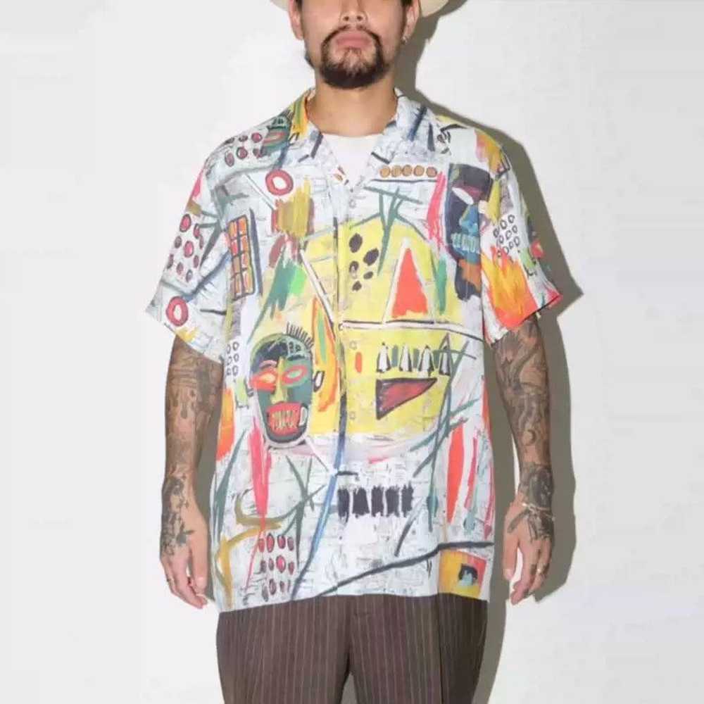 Wacko Maria Wacko Maria X Basquiat Short Sleeve S… - image 2