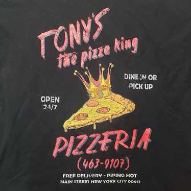 Vintage *NEW* Tonys the Pizza King Pizzeria Dine … - image 1