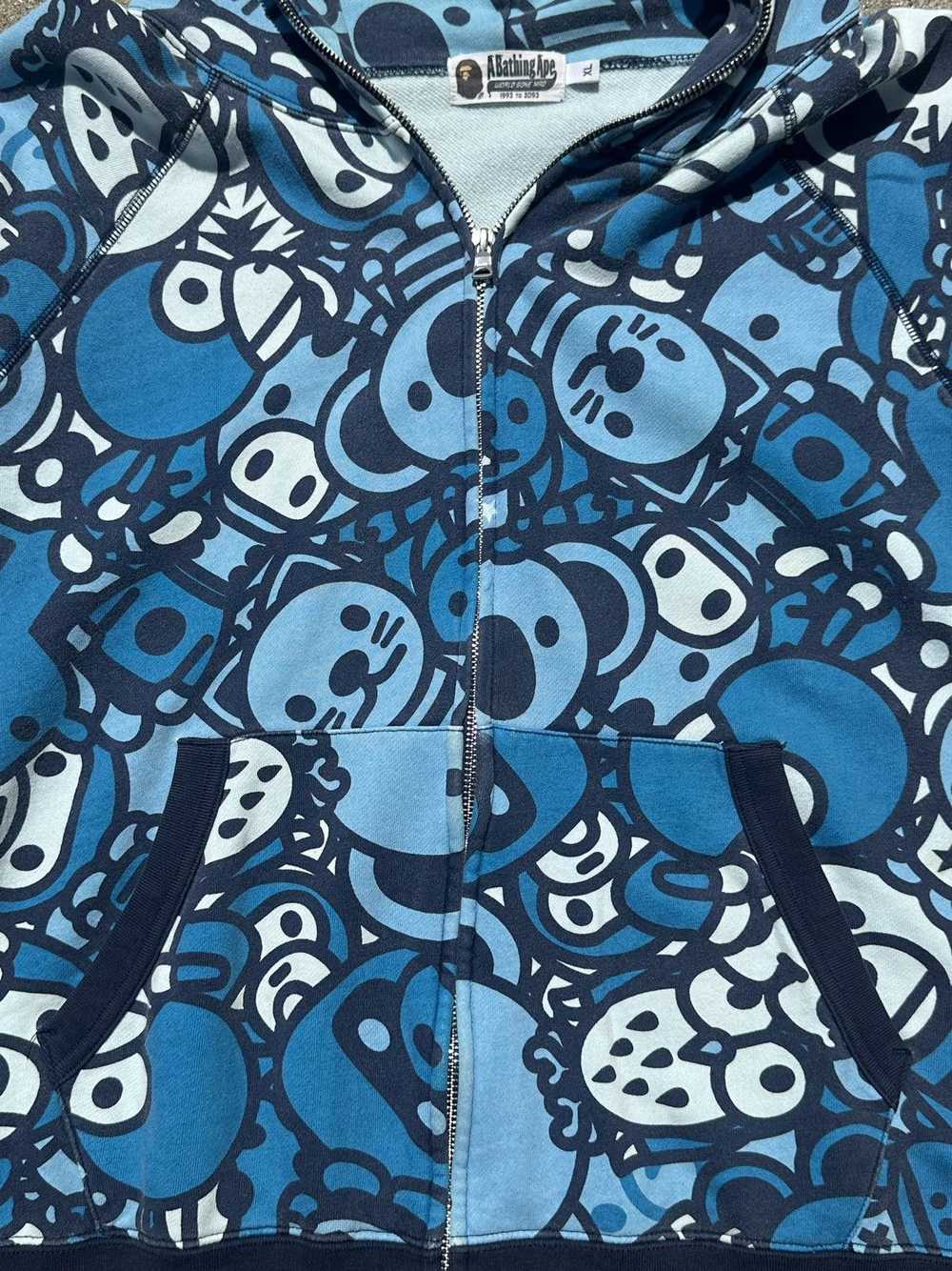 Bape Baby Milo Allover Animal Zip-Up Hoodie - image 3