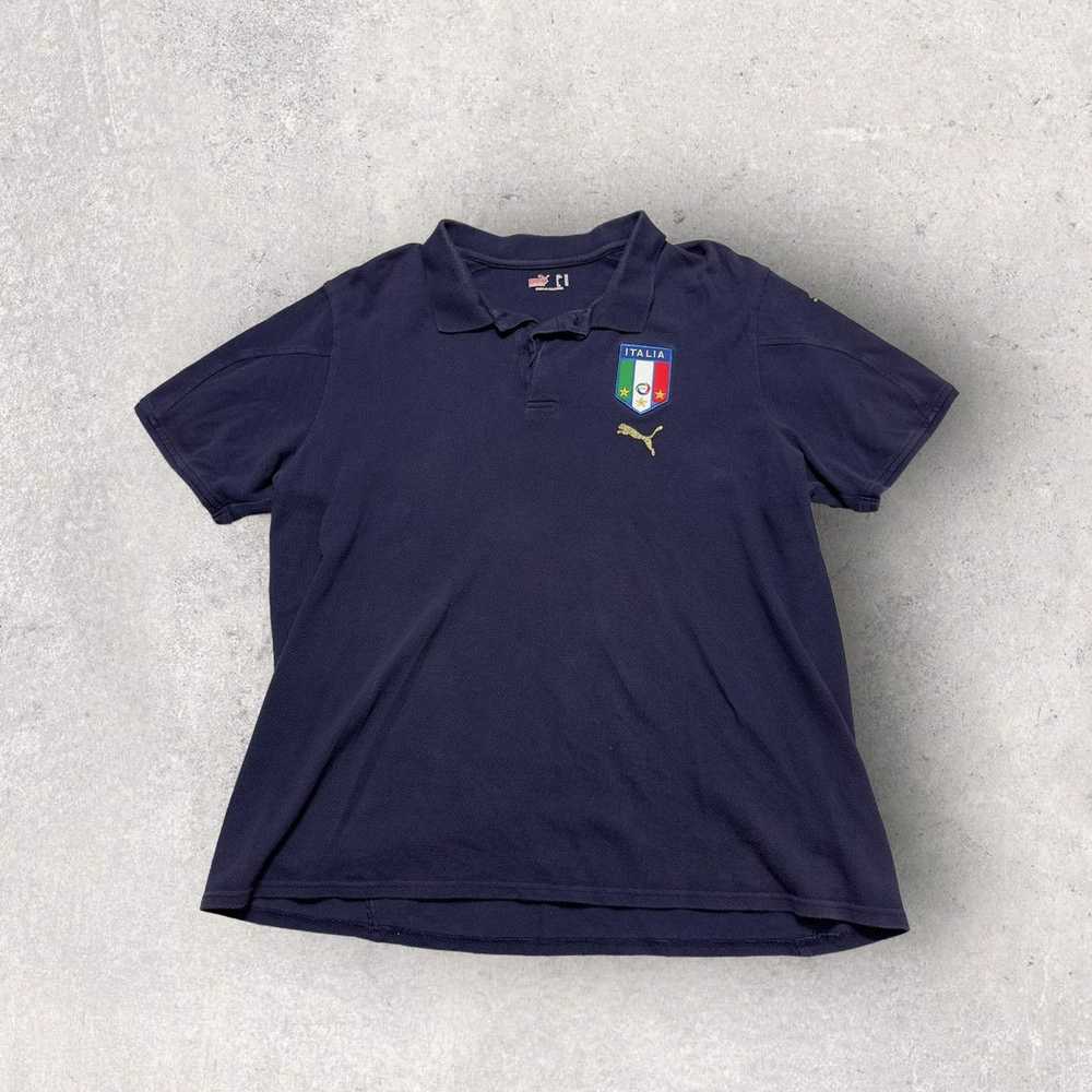 Puma × Soccer Jersey × Vintage Vintage Italia polo - image 1