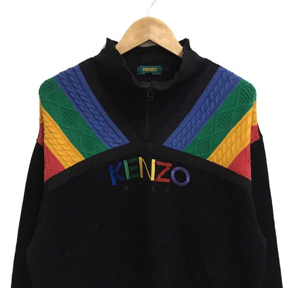 Kenzo × Vintage Vintage KENZO GOLF Big Logo Embro… - image 3