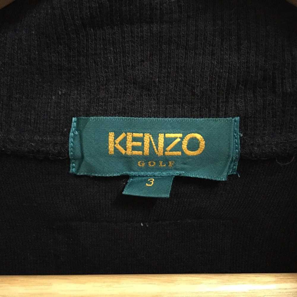 Kenzo × Vintage Vintage KENZO GOLF Big Logo Embro… - image 4