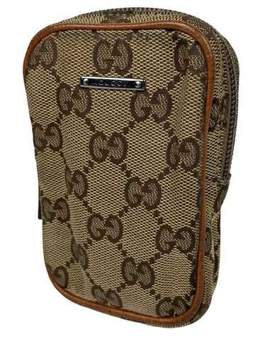 Gucci Gucci GG Canvas Monogram Pouch